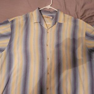 MEN'S TOMMY BAHAMA 100% TENCEL SHIRT XXL/2XL